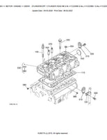 Kubota B2530D Tractor Parts Catalogue Manual (Publishing ID: BKIDK0598)