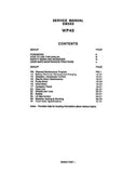 Clark WP-40 Service Repair Manual