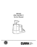 Clark PWT 7 Service Repair Manual