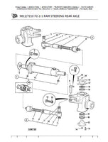 JCB 524-50 Tier 2 Telescopic Handlers (Loadall) Parts Catalogue Manual (Serial Number: 01417000-01418024)