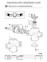 JCB 524-50 Tier 2 Telescopic Handlers (Loadall) Parts Catalogue Manual (Serial Number: 01417000-01418024)