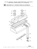 JCB 525-58 F.S Telescopic Handlers (Loadall) Parts Catalogue Manual (Serial Number: 00561000-00580000)