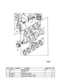 JCB 525-58 Telescopic Handlers (Loadall) Parts Catalogue Manual (Serial Number: 00561000-00580000)
