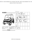 Kubota RTV400CIR-A / RTV400CIR-H Utility Vehicle Parts Catalogue Manual (Publishing ID: BKIDK5047)