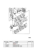 JCB 526-55 FS Telescopic Handlers (Loadall) Parts Catalogue Manual (Serial Number: 00277468-00278999)