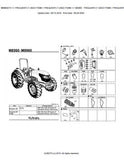 Kubota M9960DTH Tractor Parts Catalogue Manual (Publishing ID: BKIDK5019)
