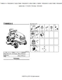 Kubota T1880EU-2 Lawn Tractor Parts Catalogue Manual (Publishing ID: BKIDA5078)