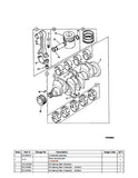 JCB 526S Telescopic Handlers (Loadall) Parts Catalogue Manual (Serial Number: 00280300-00285337)