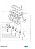 DAEWOO DOOSAN SOLAR 55-V PLUS MINI CRAWLER EXCAVATOR Parts Catalogue Manual