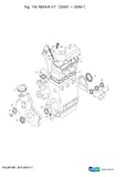 DAEWOO DOOSAN SOLAR 035 MINI CRAWLER EXCAVATOR Parts Catalogue Manual (SN 20001-)