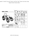 Kubota M6060DTH Tractor Parts Catalogue Manual (Publishing ID: BKIDK5108)