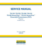 New Holland T8.380 696004952 PST TIER 2 CHELNY Tractor Service Repair Manual [ZERE08100 - ]