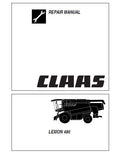 CLAAS LEXION 480 Combine (Type 466) Service Repair Manual