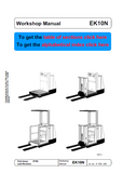 Still Wagner EK10N Forklift Service Repair Manual