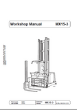 Still Wagner MX15-3 Forklift Service Repair Manual