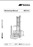Still Wagner MX15-4 Forklift Service Repair Manual