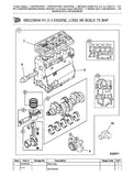 JCB 2CX FM LE (Low Emission Engine) BACKHOE LOADER Parts Catalogue Manual (Serial Number: 00760001-00764999)