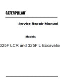 Caterpillar Cat 325F L Excavator (Prefix YCA) Service Repair Manual (YCA00001 and up)