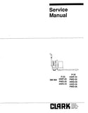 Clark HWD 25 Forklift Service Repair Manual
