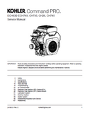 Kohler Command PRO CH26 Service Repair Manual