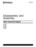 PERKINS 400 SERIES 400C INDUSTRIAL ENGINE（Model HD）Service Repair Manual