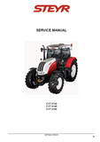 STEYR CVT 6160 Tractor Service Repair Manual