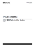 PERKINS 850 SERIES 854F-E34TA INDUSTRIAL ENGINE Service Repair Manual