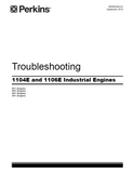 PERKINS 1100 SERIES 1104C INDUSTRIAL ENGINE (ELECTRONIC)（Model RF11-UP）Service Repair Manual