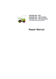 CLAAS JAGUAR 900 (Type 492) FORAGE HARVESTERS Service Repair Manual