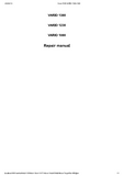 CLAAS VARIO 1080 (Type 536) CUTTER BAR Service Repair Manual
