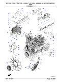Massey Ferguson MF7722 TRACTOR (DYNA VT) (F110014 - 9999999) OR (M7722PFN9S1002 -9999) Parts Catalogue Manual