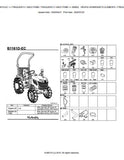 Kubota B1161D-EC Tractor Parts Catalogue Manual (Publishing ID: BKIDA5128)