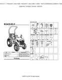 Kubota B1241D-EC-F Tractor Parts Catalogue Manual (Publishing ID: BKIDA5131)