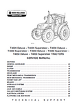 New Holland T4050 Deluxe Tractor Service Repair Manual