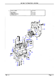 Massey Ferguson MF 264 T S TRACTOR Parts Catalogue Manual