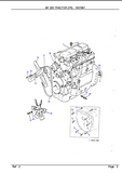 Massey Ferguson MF 265 TRACTOR (FR) Service Parts Catalogue Manual (Part Number : 1637067)