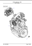 Massey Ferguson MF 268 TRACTOR - INDIA Parts Catalogue Manual