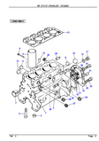 Massey Ferguson MF 274 CF CRAWLER Parts Catalogue Manual