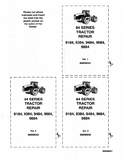 New Holland 9384 Tractor Service Repair Manual
