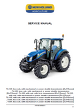 New Holland T4.85 Tractor Service Repair Manual