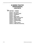 New Holland 9484 Tractor Service Repair Manual