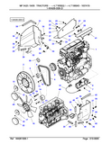 Massey Ferguson 5435 TRACTOR (-->| T163022 / --->| T186043) Service Parts Catalogue Manual (Part Number : 1637479)