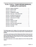 New Holland TC18 Tractor Service Repair Manual