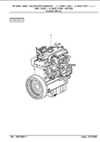 Massey Ferguson MF8925 TELESCOPIC HANDLER (|-> 3600 11228 ->| 3634 11077 / |->3601 11225 ->| 3635 11039) Parts Catalogue Manual