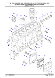 Massey Ferguson MF 7282 (581000001-999 / 581400001-999 AL) (62276-63999) CENTORA COMBINE Parts Catalogue Manual