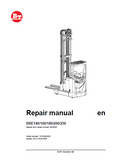 Toyota BT Reflex RRE140 Reach Forklift Reach Trucks Service Repair Manual