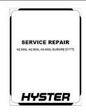 Hyster C177 (H2.50XL Europe) Forklift Service Repair Manual