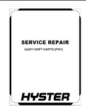 Hyster F001 (H40FTS) Forklift Service Repair Manual