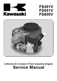 Kawasaki FS600V 4-Stroke Air-Cooled V-Twin Gasoline Engine Service Repair Manual