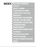 Hitachi Zaxis 225US-3 class Hydraulic Excavator operator’s manual SN:200001 and up